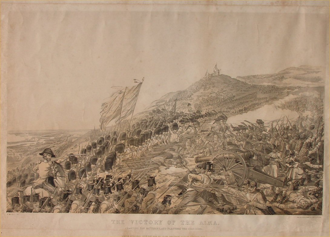 Lithograph - The Victory of the Alma - Walker