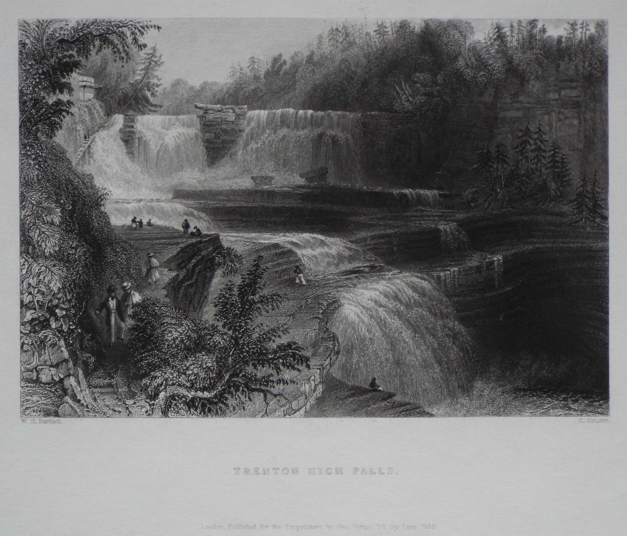 Print - Trenton High Falls - Cousen