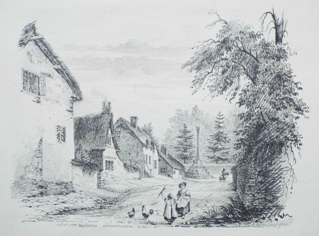 Pencil drawing - Hatherne Leicestershire