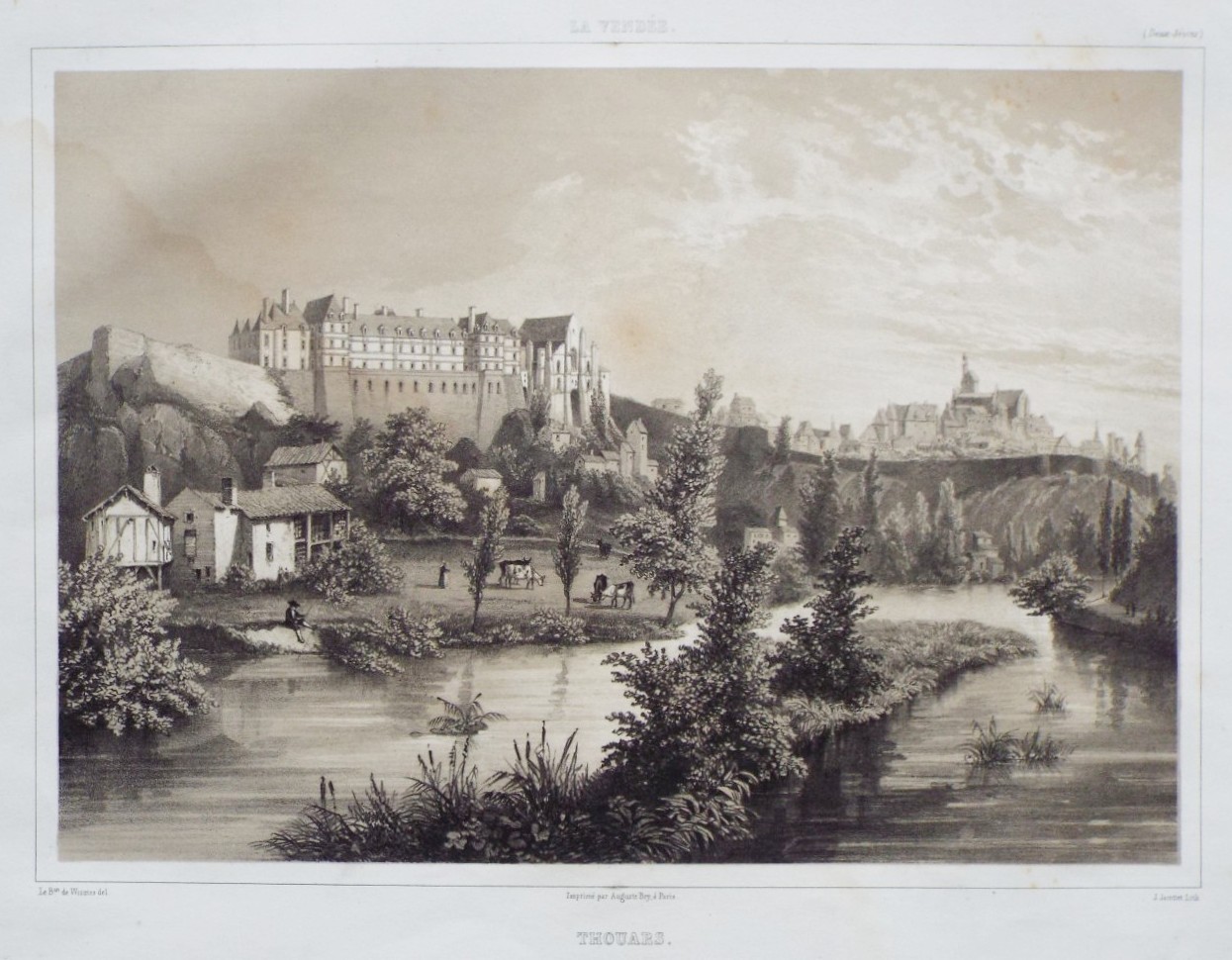 Lithograph - Thouars.