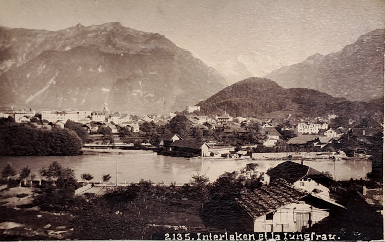 Photograph - Interlaken et la Lungfrau.
