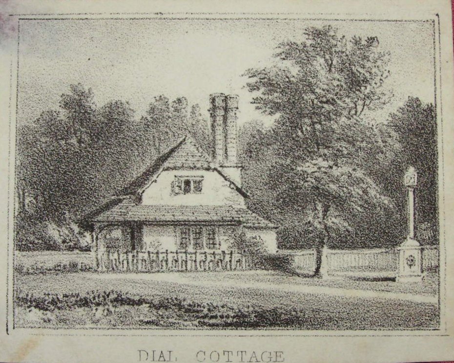 Lithograph - Dial Cottage