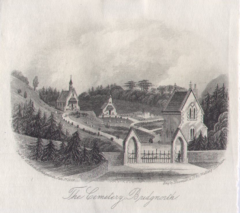 Steel Vignette - The Cemetery, Bridgnorth - Newman