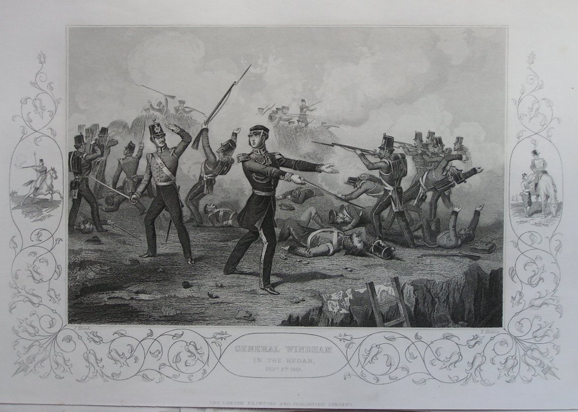 Print - General Windham in the Redan, Sep 8th 1855 - Hollis