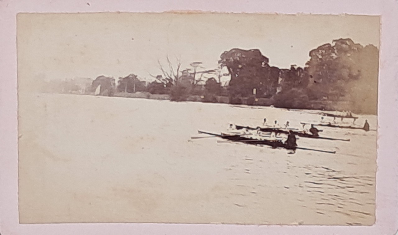 Photograph - Rowing on the Thames