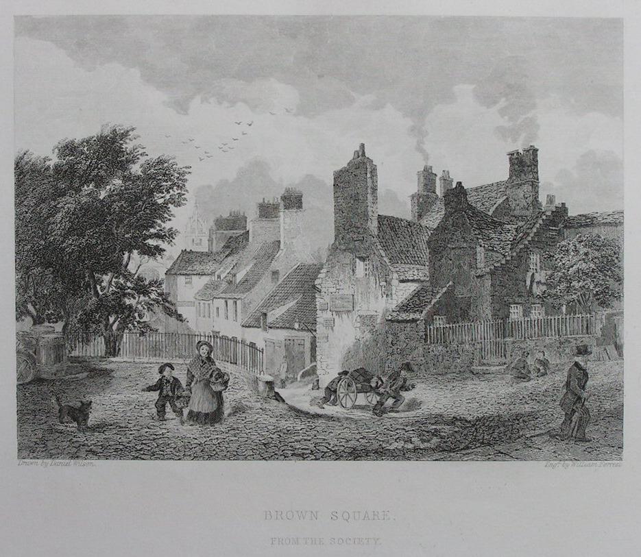 Print - Brown Square from the Society - Forrest