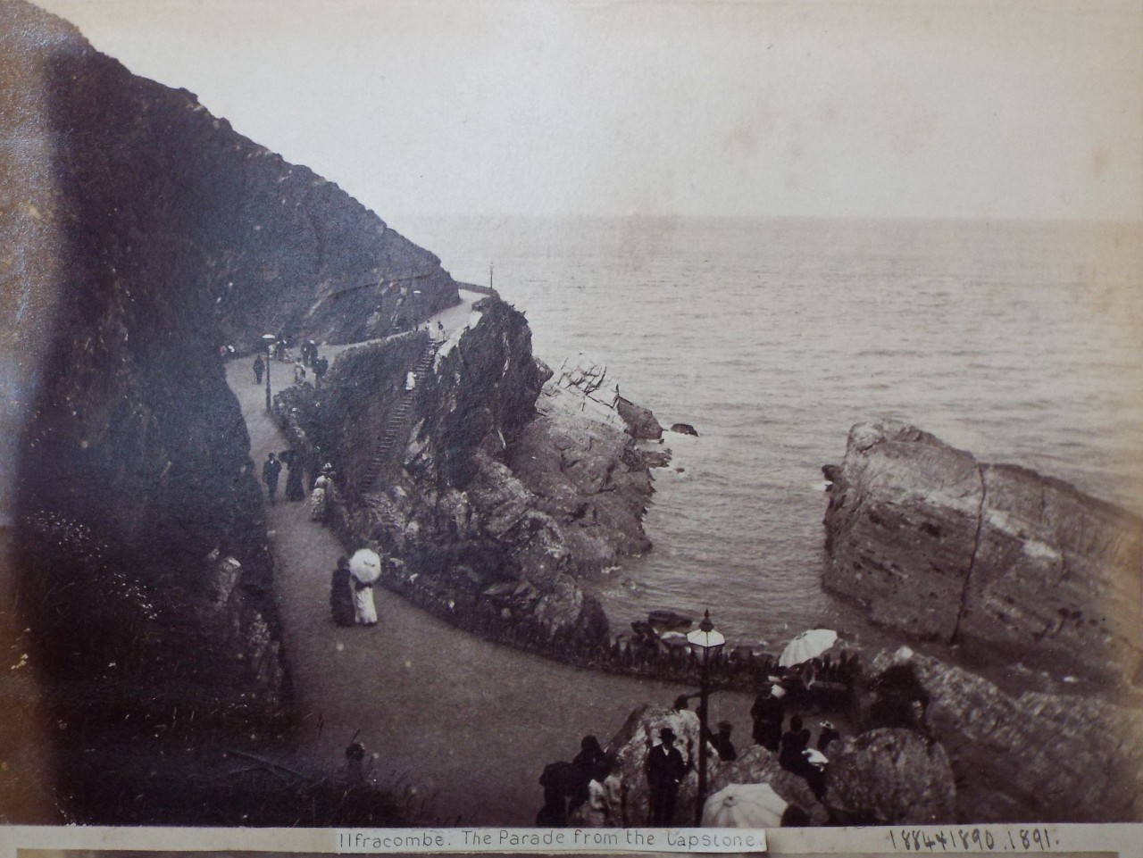 Photograph - Ilfracombe. The Parade from the Capstone.