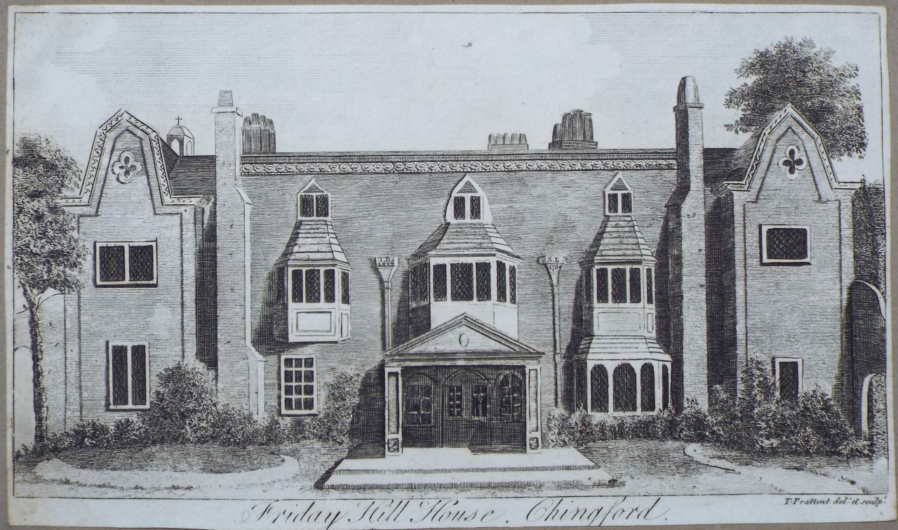 Print - Friday Hill House, Chingford. - Prattent