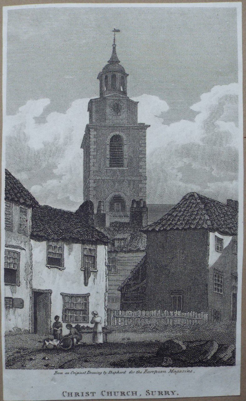 Print - Christ Church, Surry.