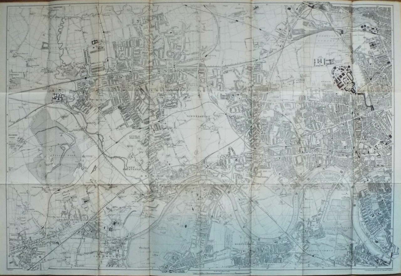 Map of Ealing - Ealing