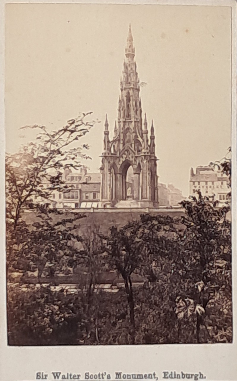 Photograph - Sir Walter Scott's Monument, Edinburgh.