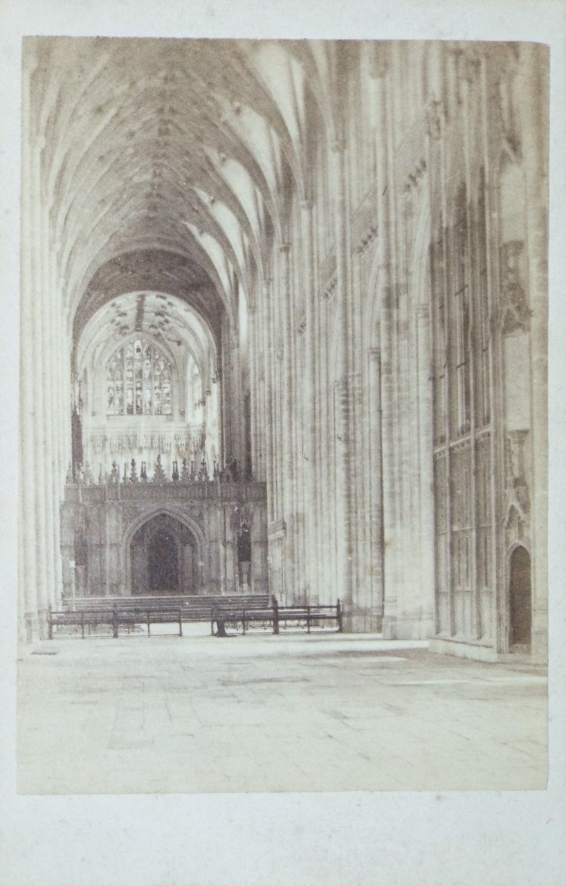 Photograph - Winchester Cathedral Nave