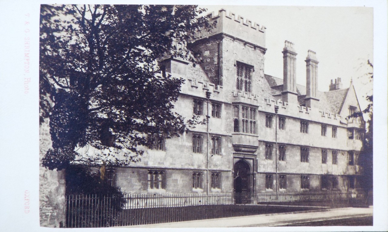 Photograph - University College, Oxford