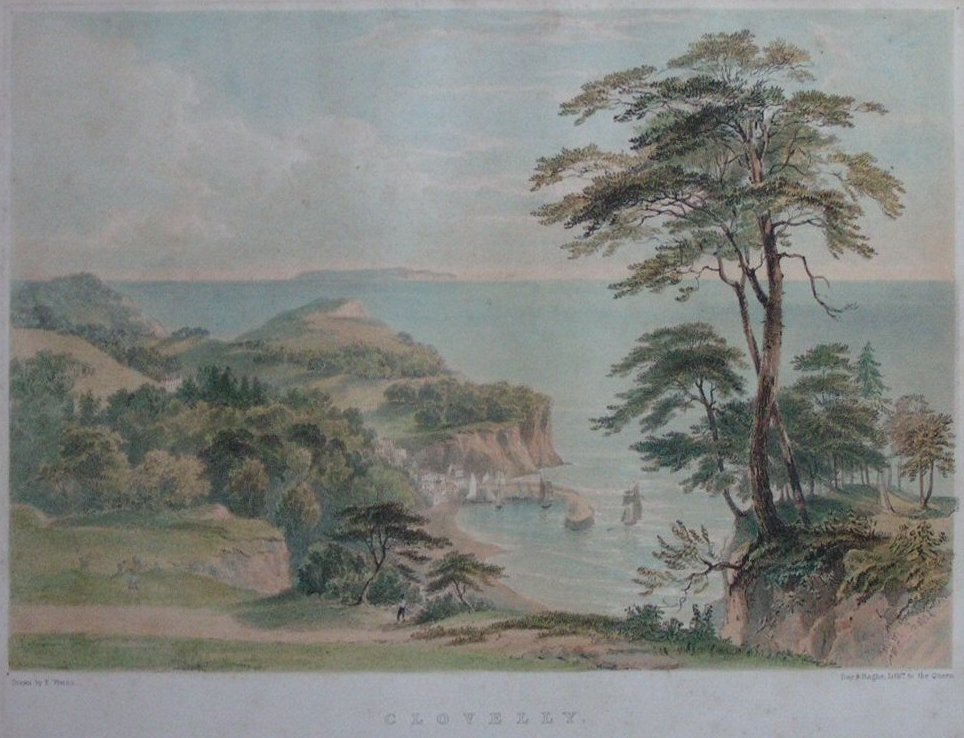 Lithograph - Clovelly