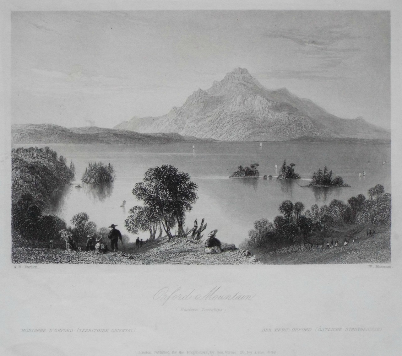 Print - Orford Mountain (Eastern Townships.) - Mossman