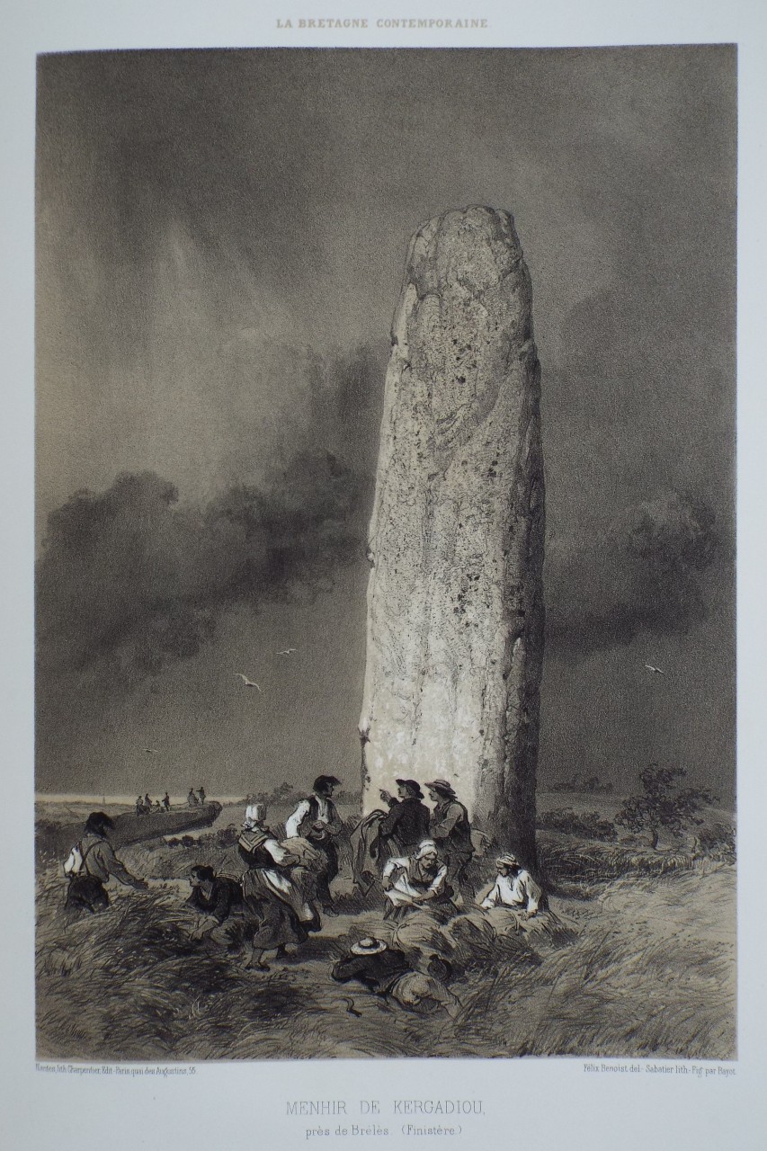 Lithograph -  (Finistere)