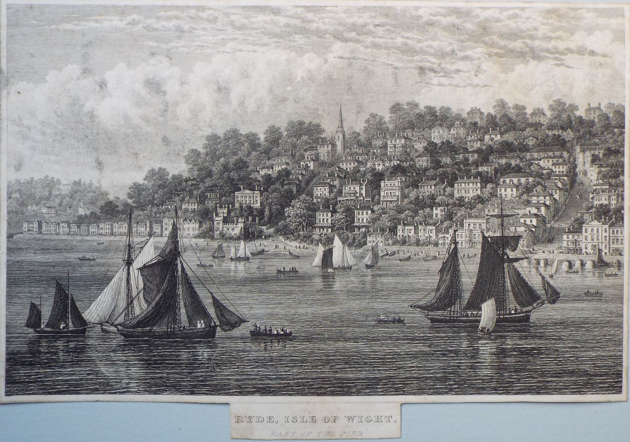 Print - Ryde, Isle of Wight. (East of the Pier) - Brannon