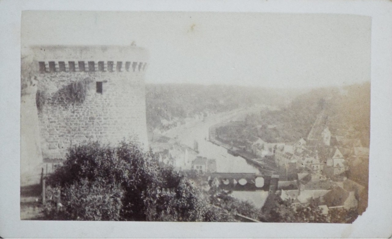 Photograph - Vue du Cour de la Rance & le Port de Dinan Prise de la Tour Sainte Catherine