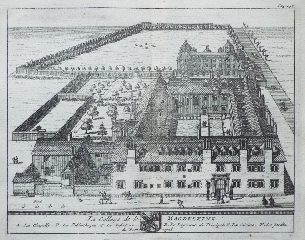 Print - Le College de la Magdeleine.