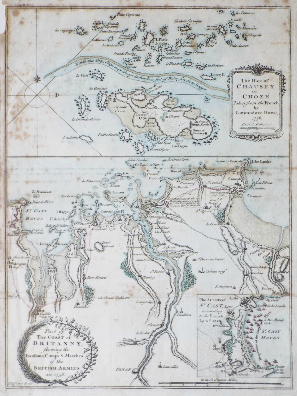 Map of Saint-Malo