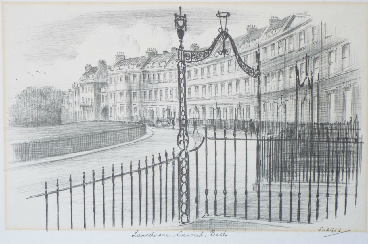 Print - Lansdown Crescent, Bath