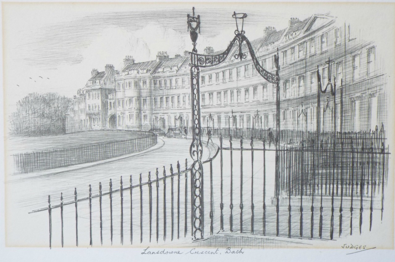 Print - Lansdown Crescent, Bath