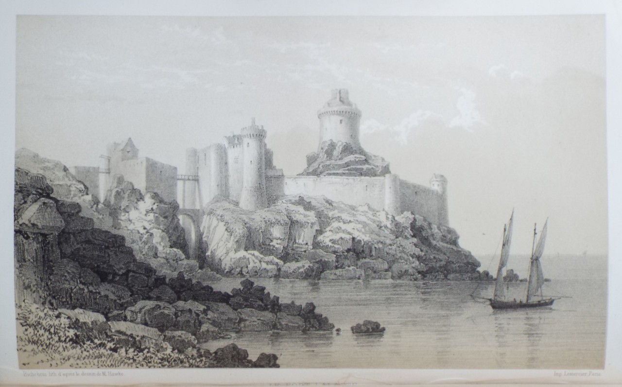 Lithograph - Fort Lalatre. - 