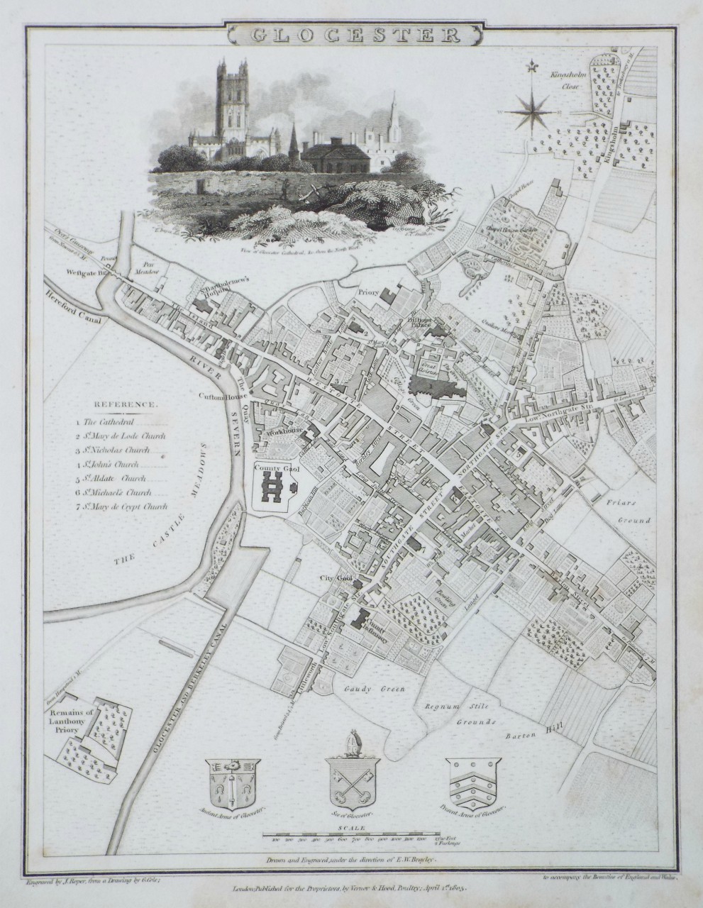 Map of Gloucester - Gloucester