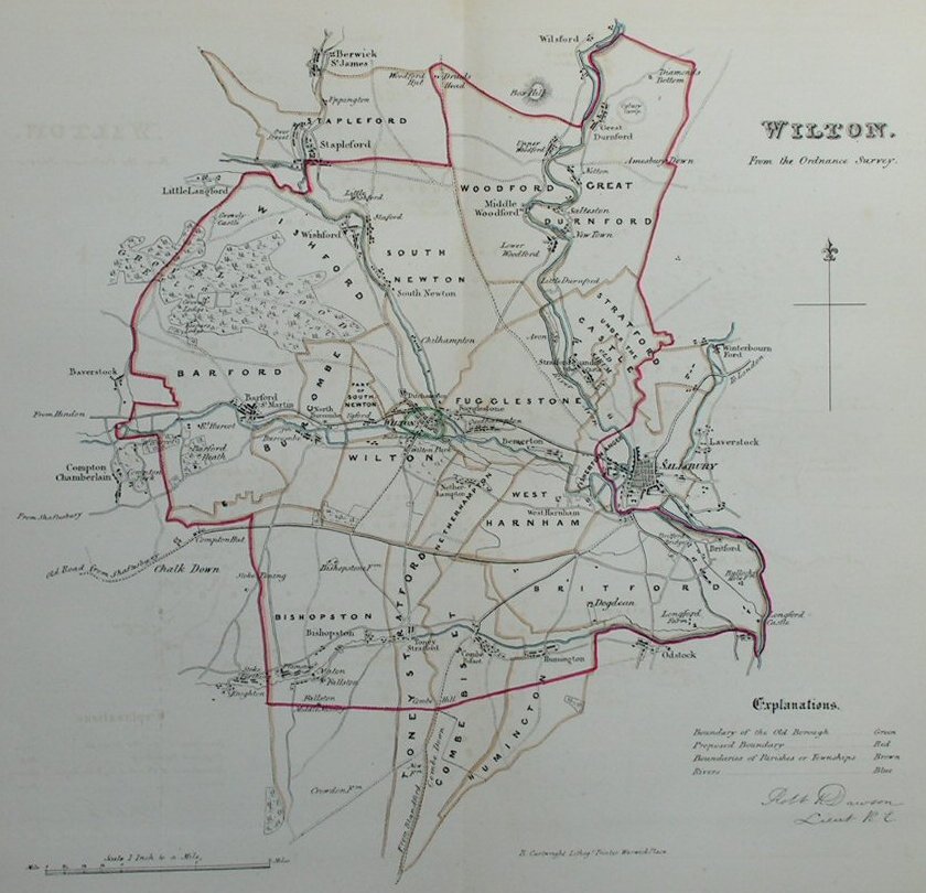 Map of Wilton - Wilton