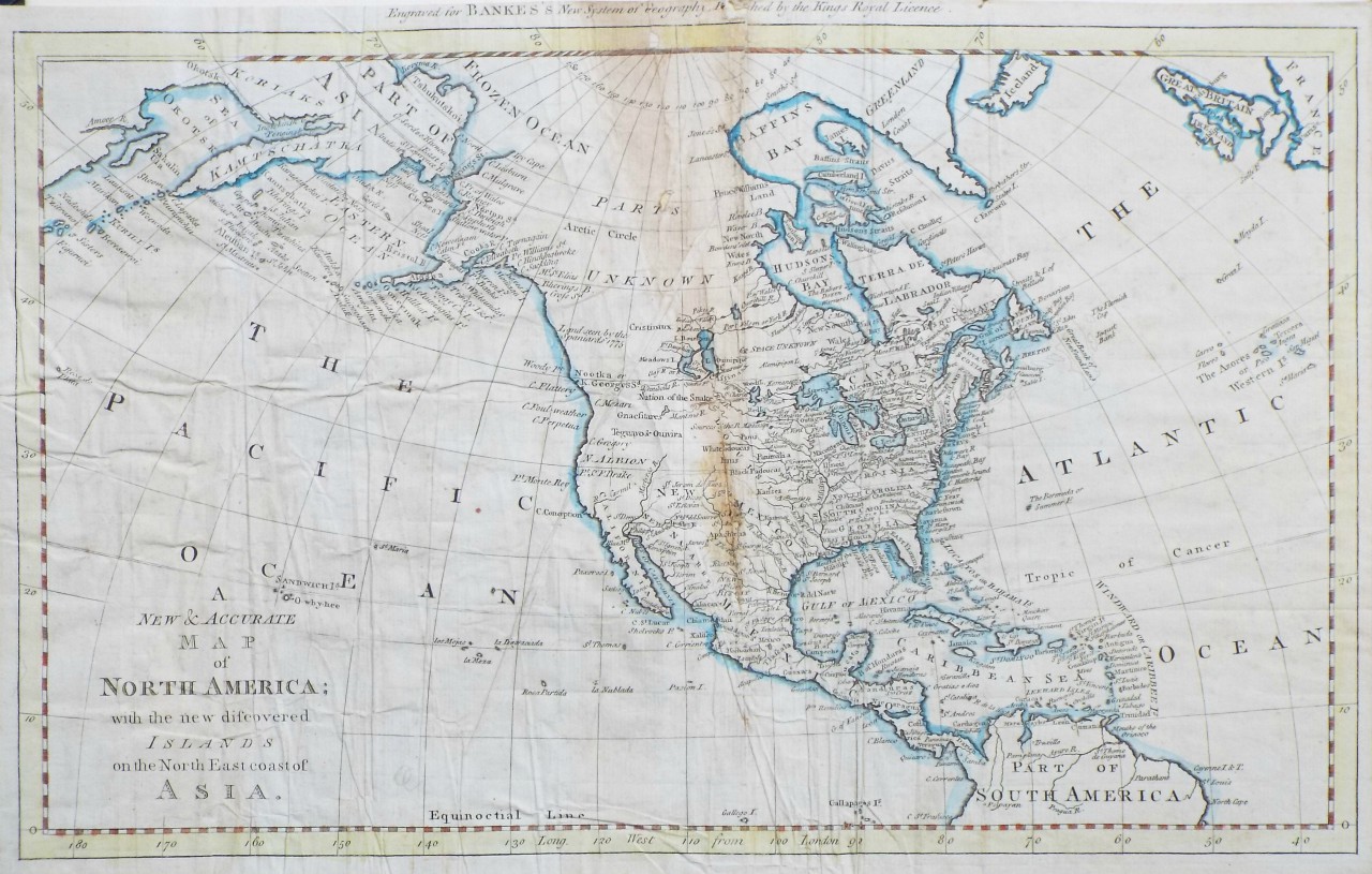 Map of North America