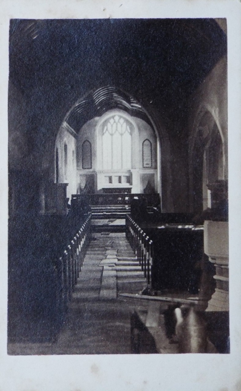 Photograph - Nevern Church Interior