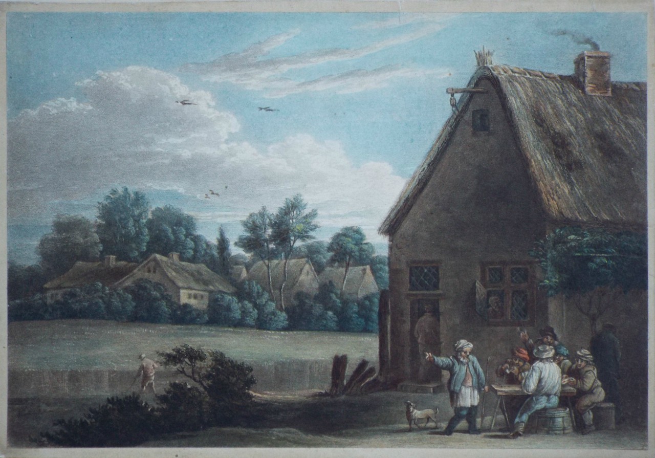 Aquatint - No. 1. - From the Original by D. Teniers, in the Dulwicj Gallery.