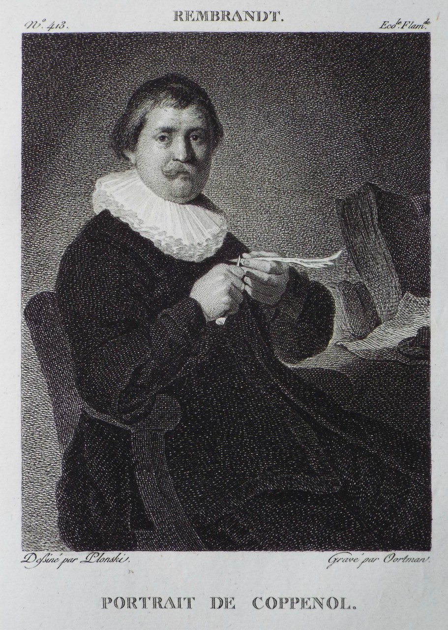 Print - Portrait de Coppenol.