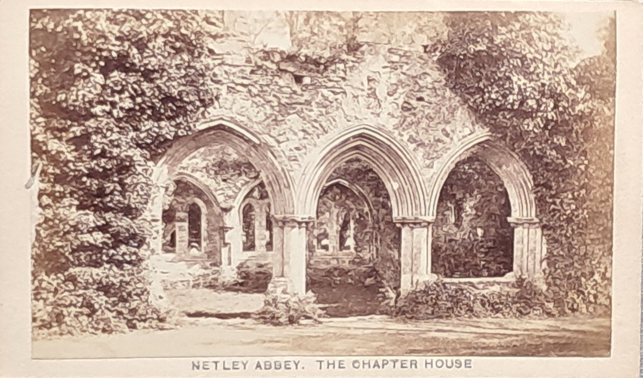 Photograph - Netley Abbey, the Chapter House.