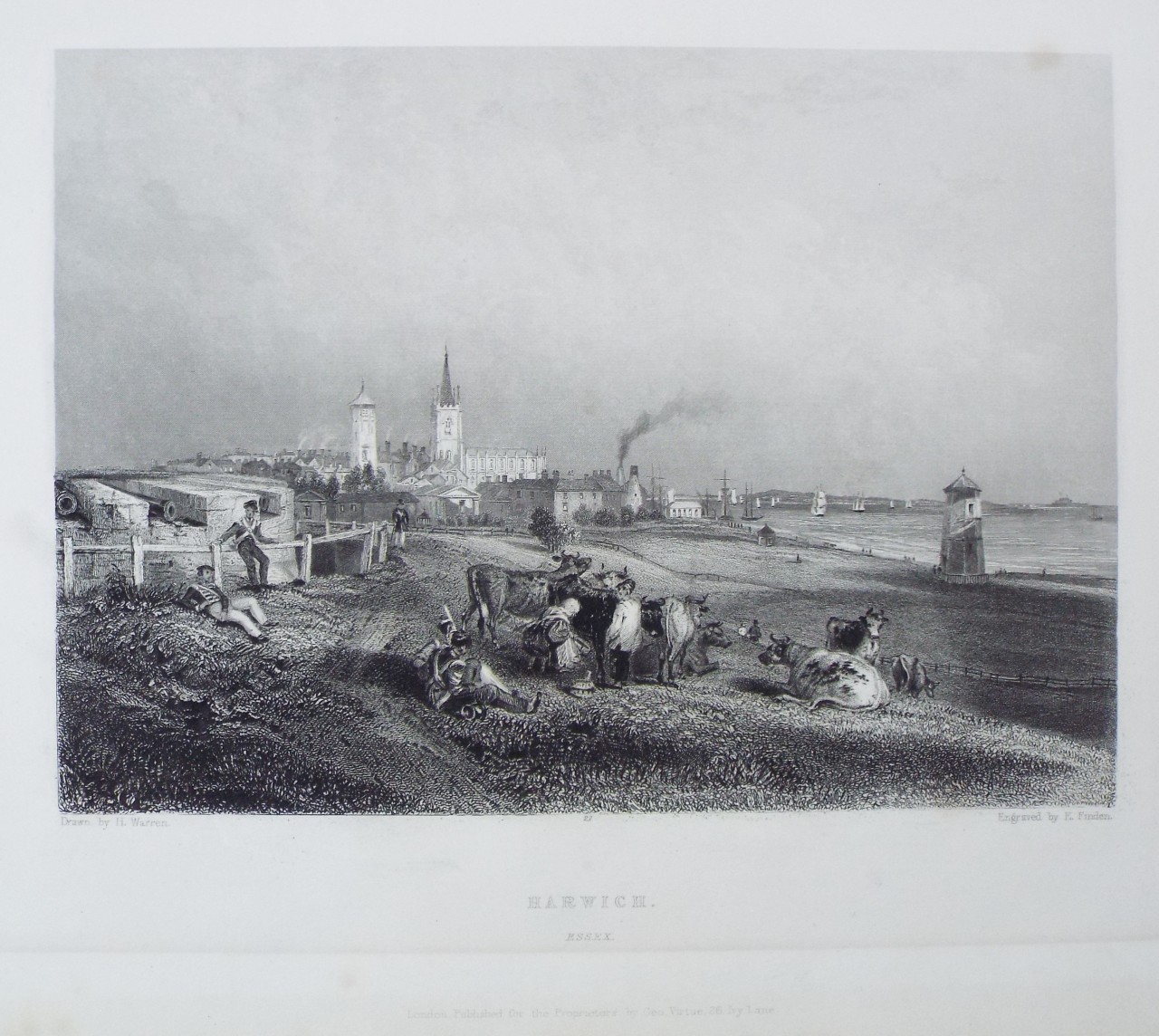 Print - Harwich. Essex. - Finden
