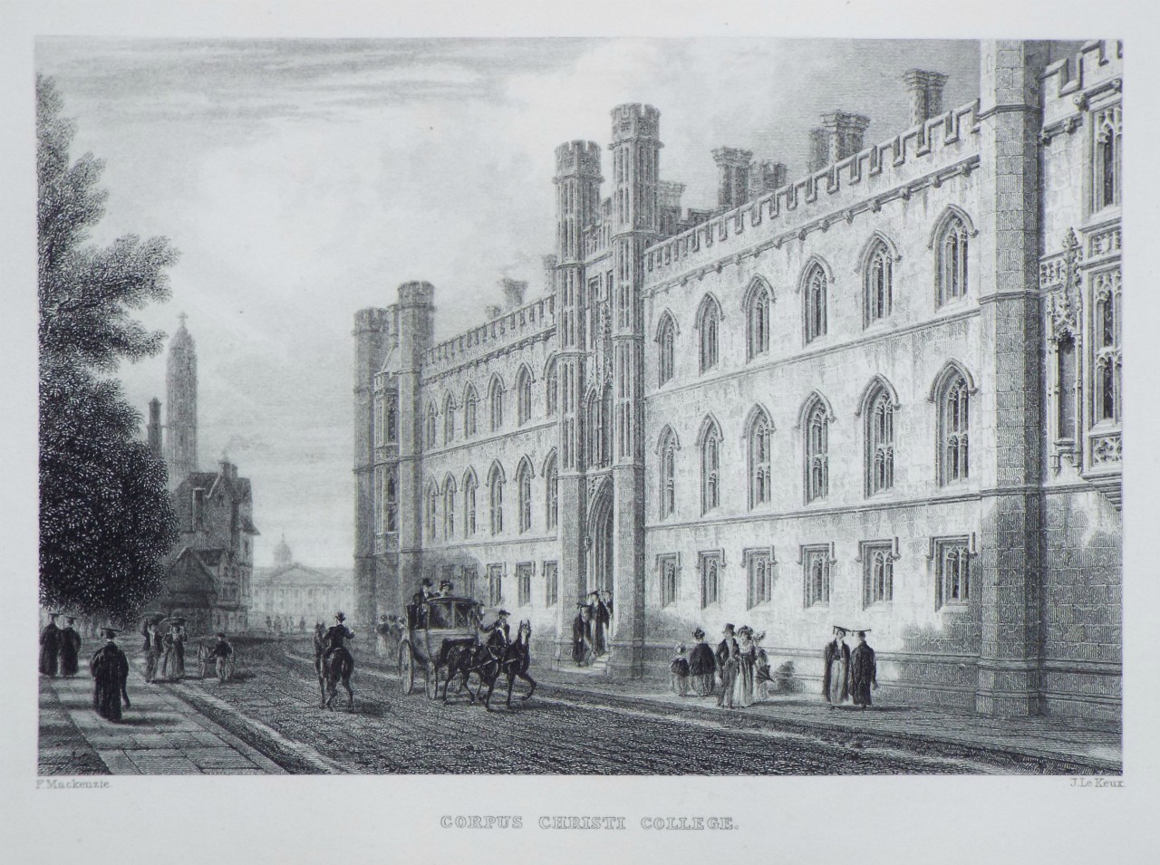 Print - Corpus Christi College. - Le