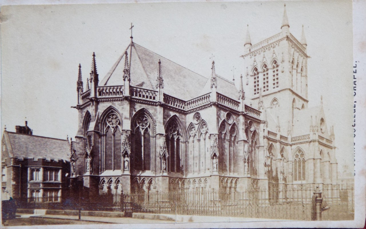 Photograph - Cambridge St. John's College Chapel.