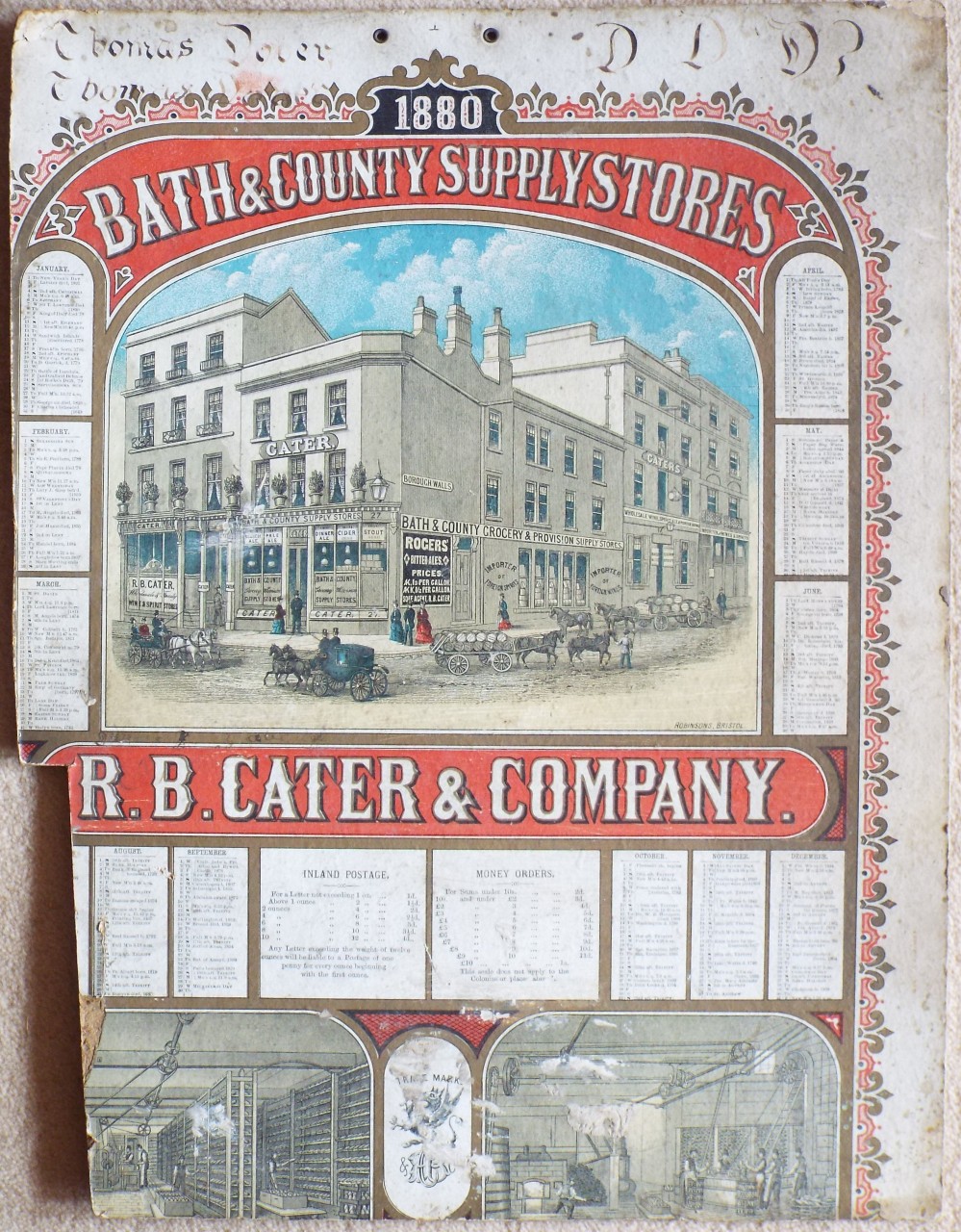 Wood - R. B. Cater & Company.