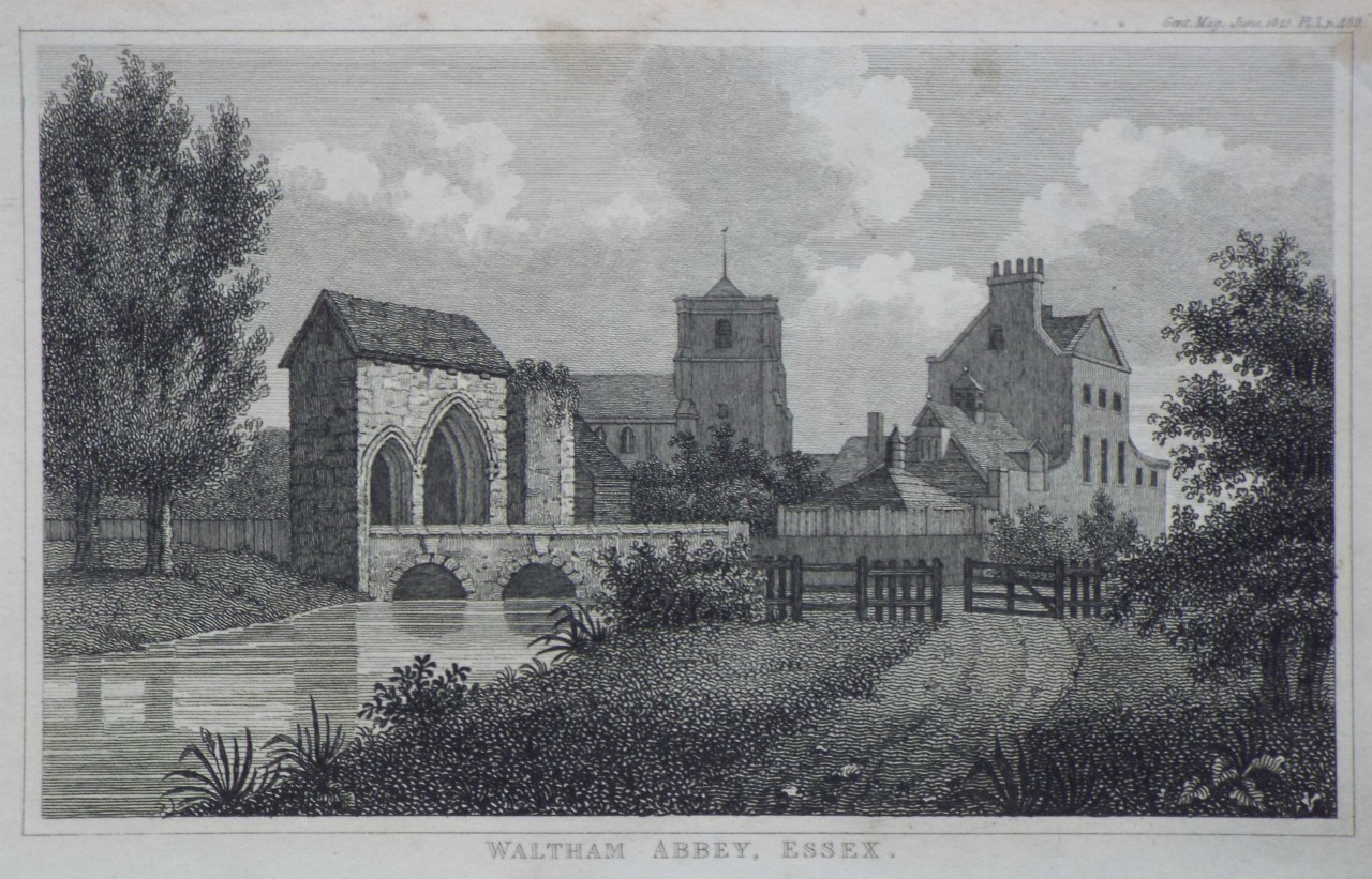 Print - Waltham Abbey, Essex.
