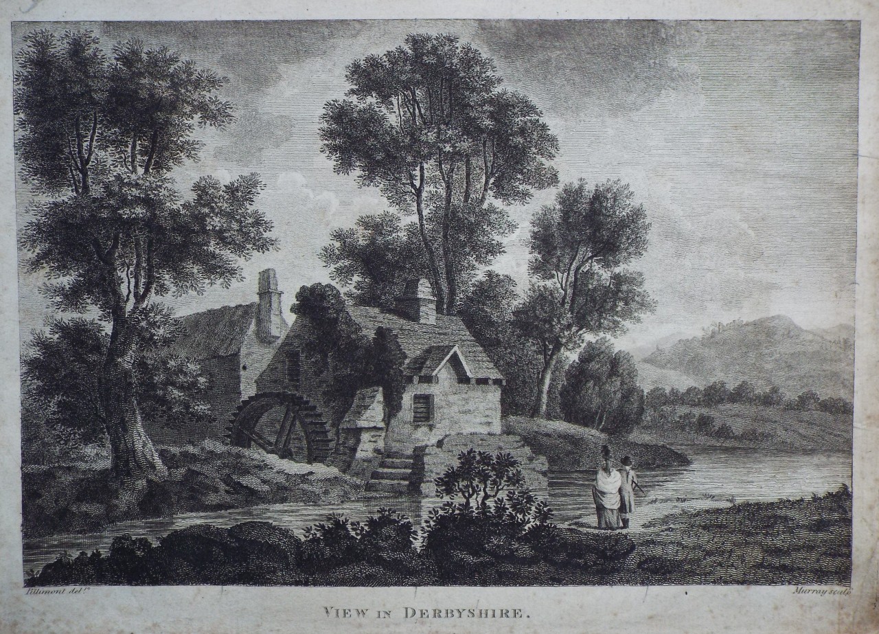 Print - View in Derbyshire. - 