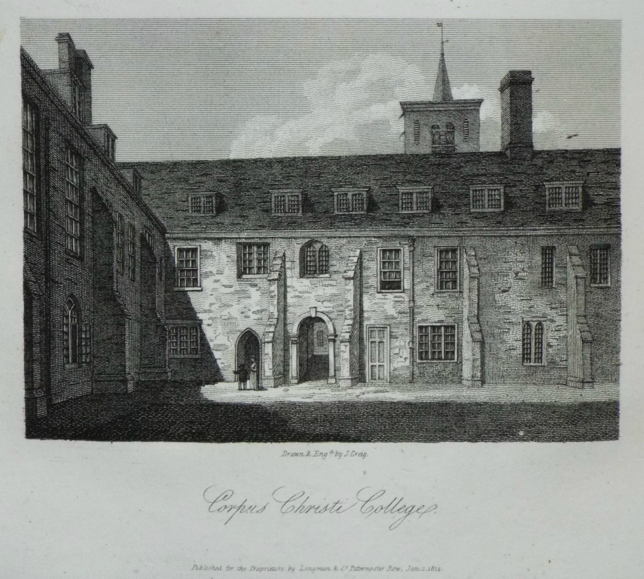 Print - Corpus Christi College. - Greig