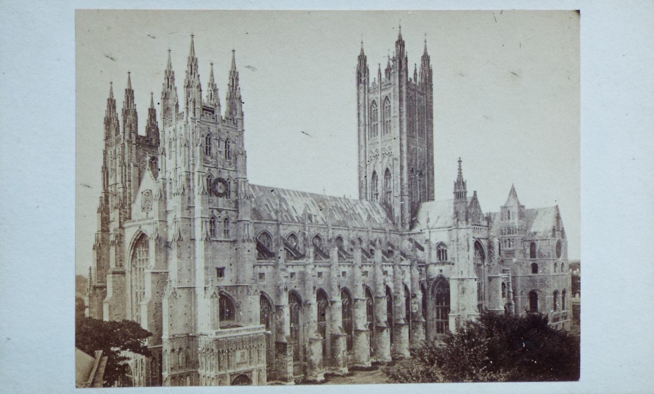 Photograph - Canterbury Cathedral from the SW