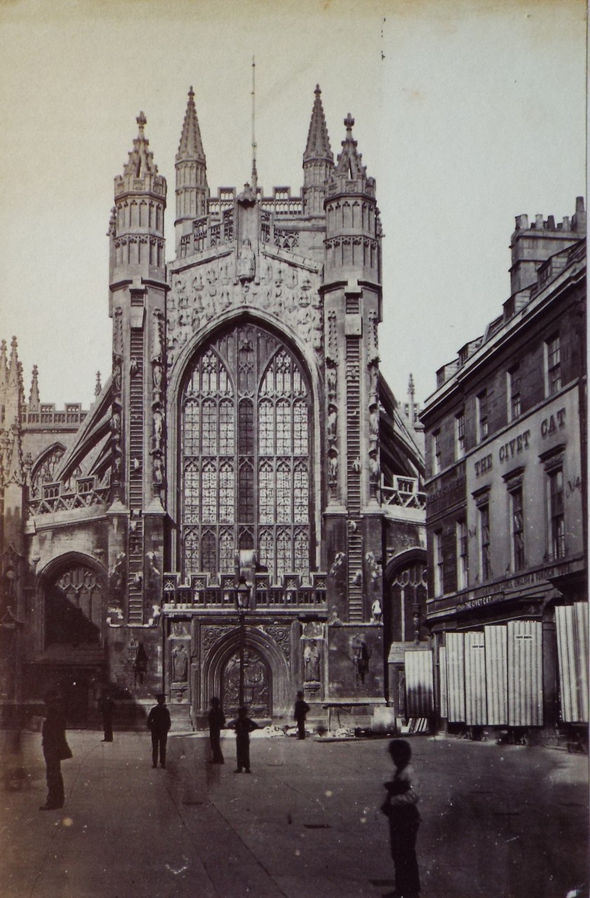 Photograph - Bath Abbey West Front