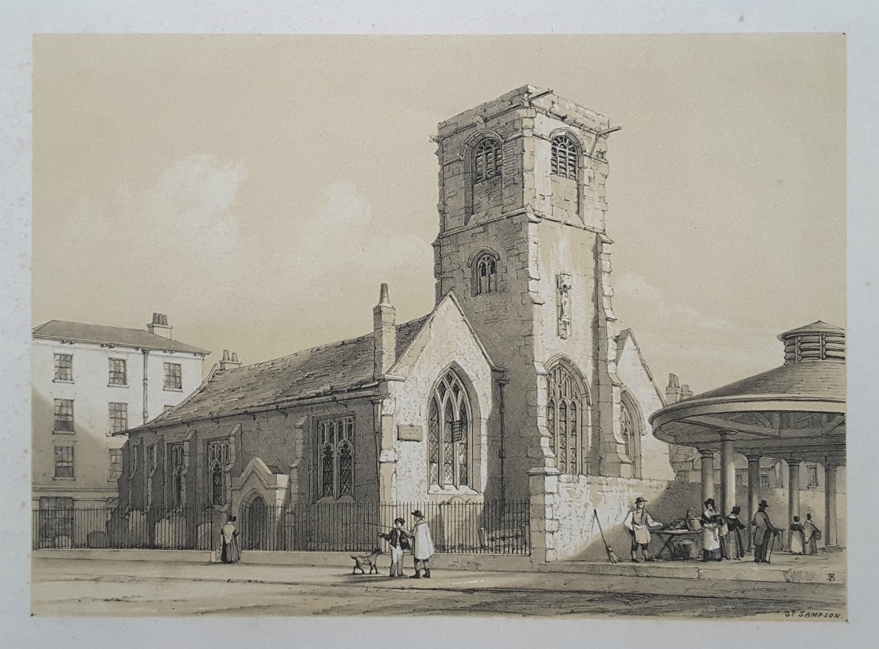 Lithograph - St. Sampson. - Monkhouse