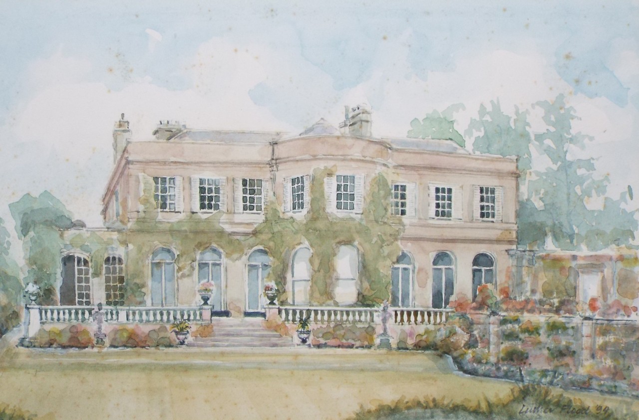 Watercolour - Crowe Hall, Bath
