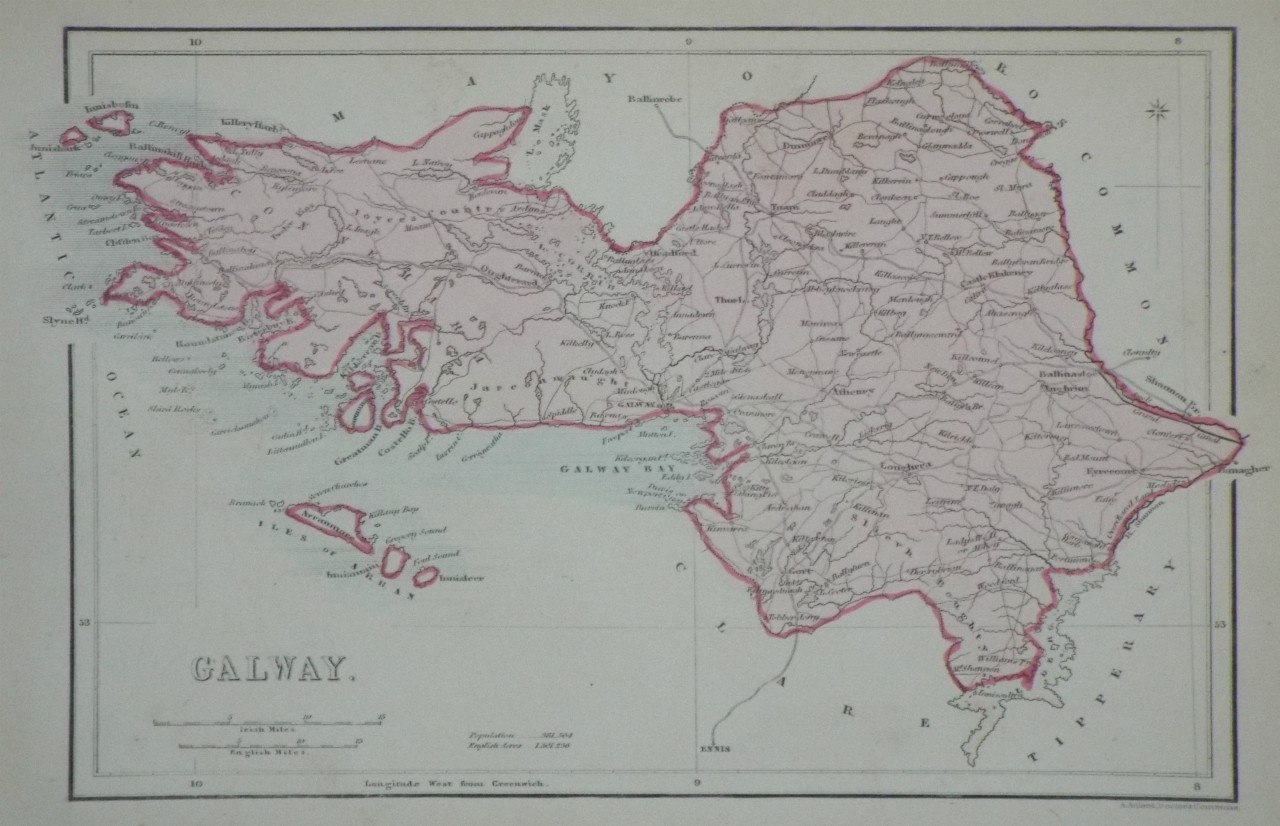 Map of Galway