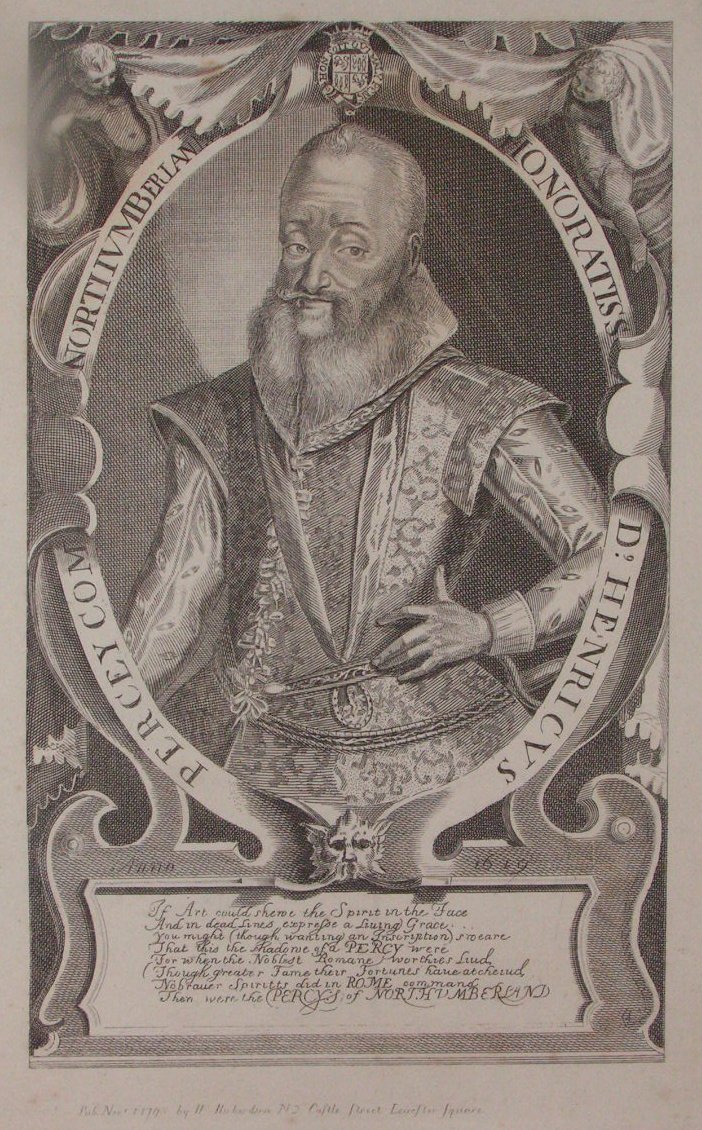 Print - Percey Com Northumberian Honoratiss D' Henricus