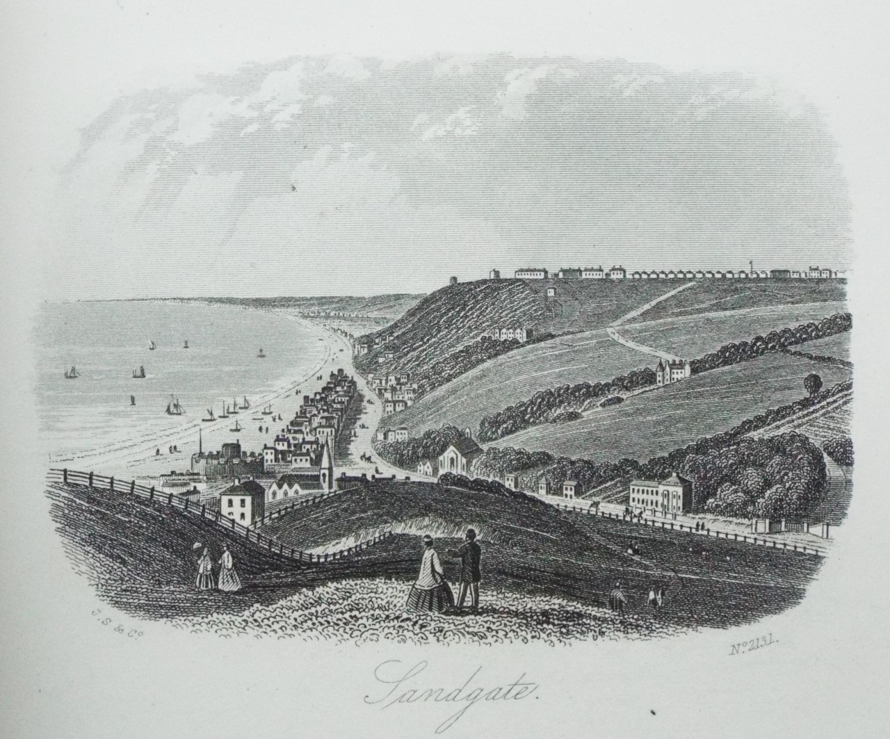 Steel Vignette - Sandgate. - J.