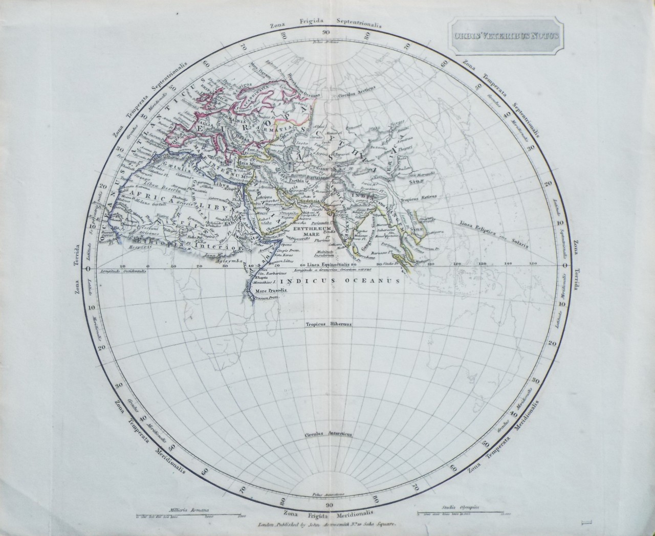 Map of Eastern Hemisphere