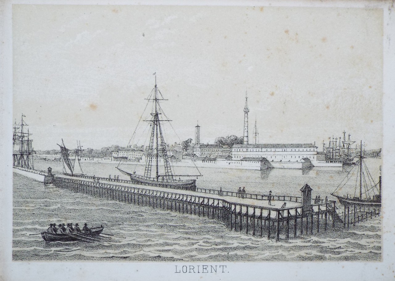 Lithograph - Lorient.